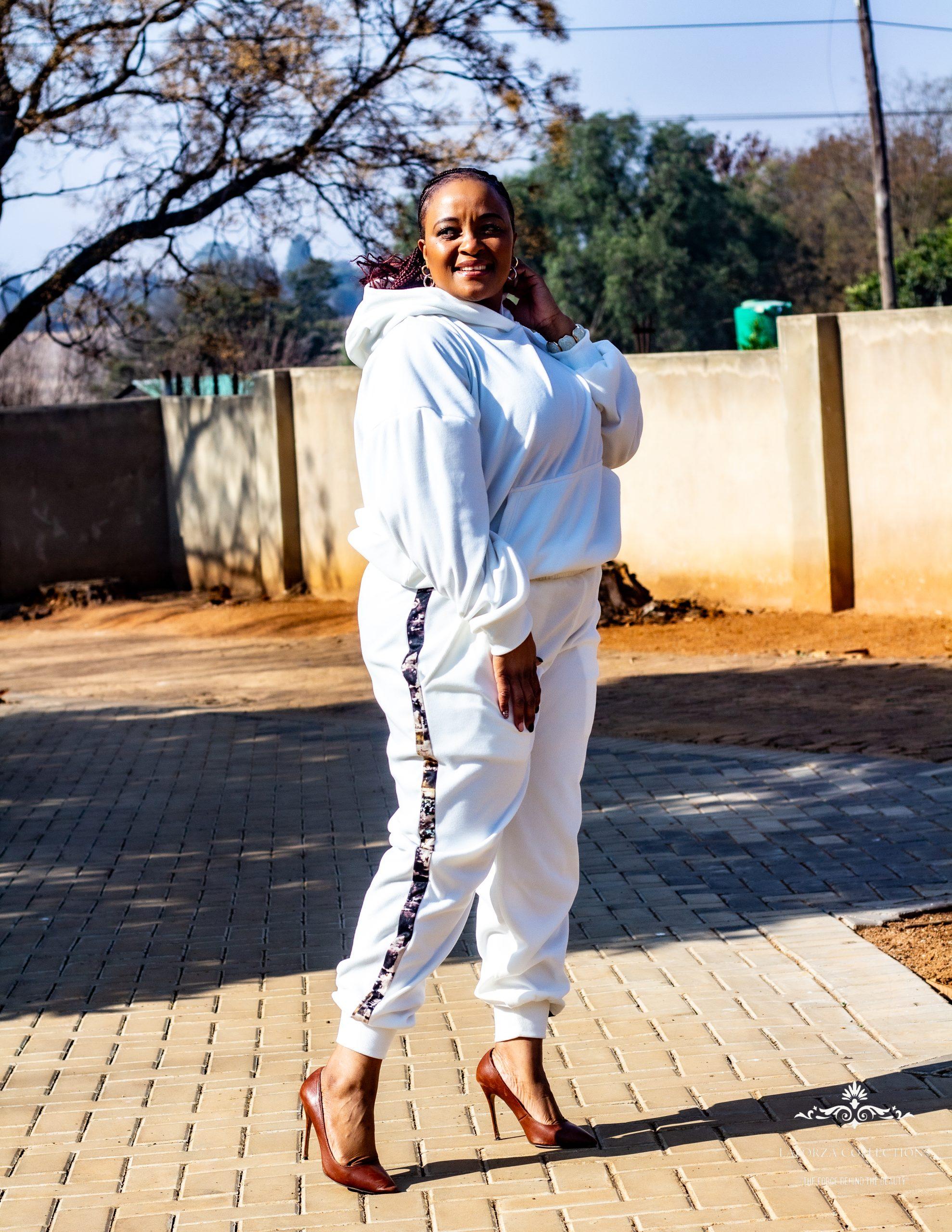 Soft Corduroy Tracksuit Set - Image 5