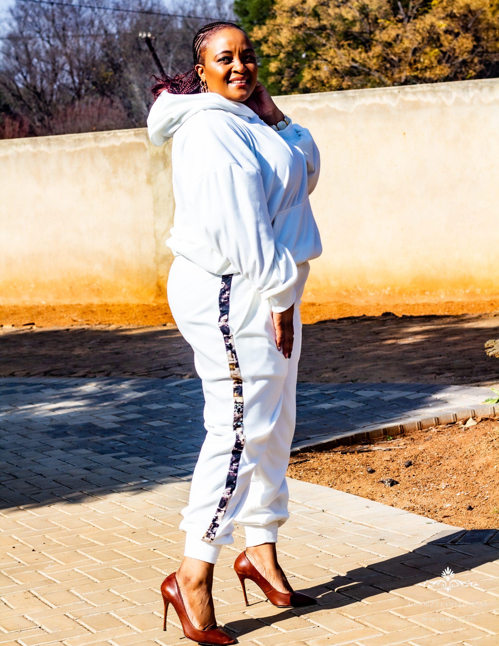 Soft Corduroy Tracksuit Set - Image 3